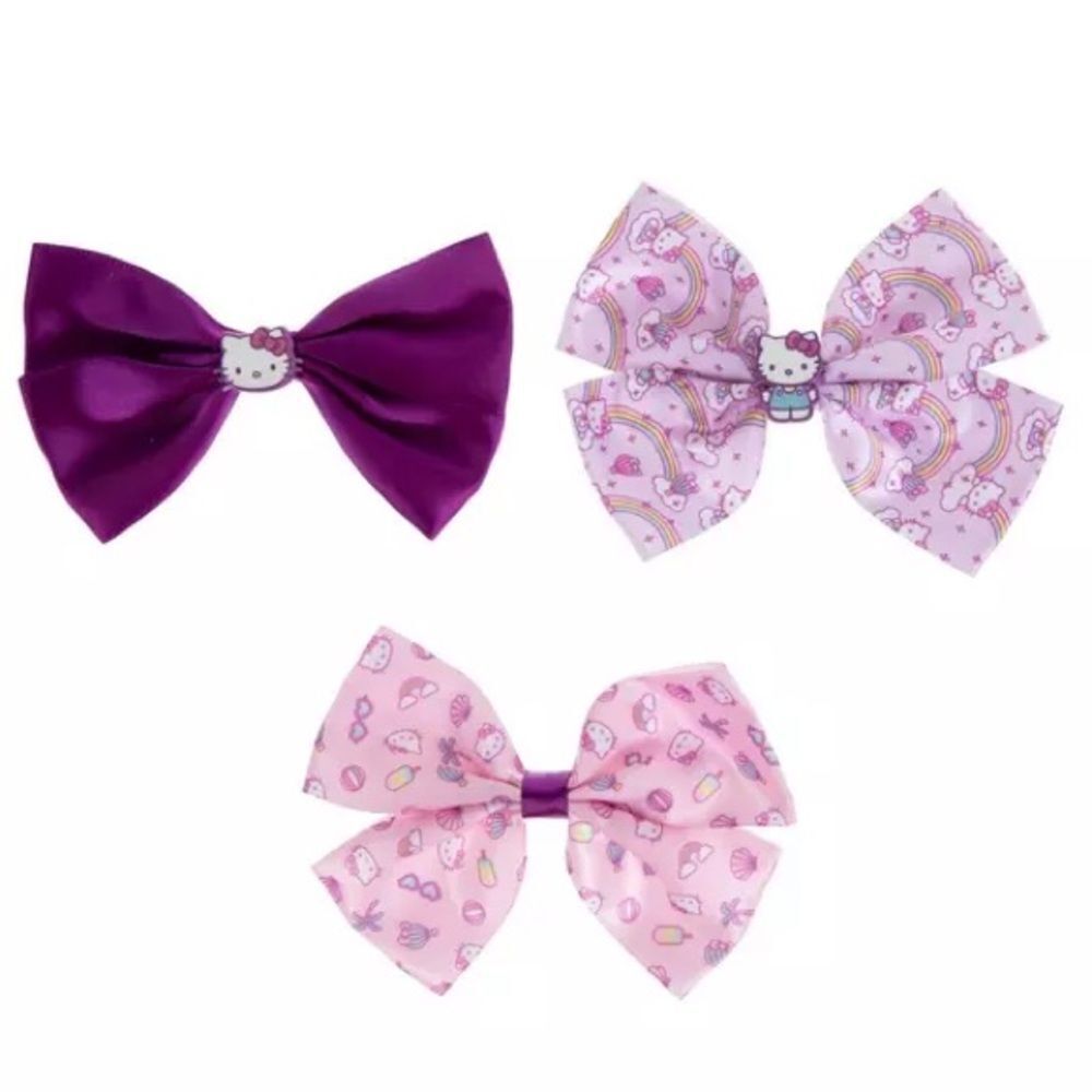New Hello Kitty Hair Bow Clips